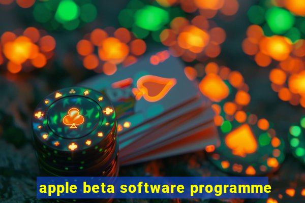 apple beta software programme